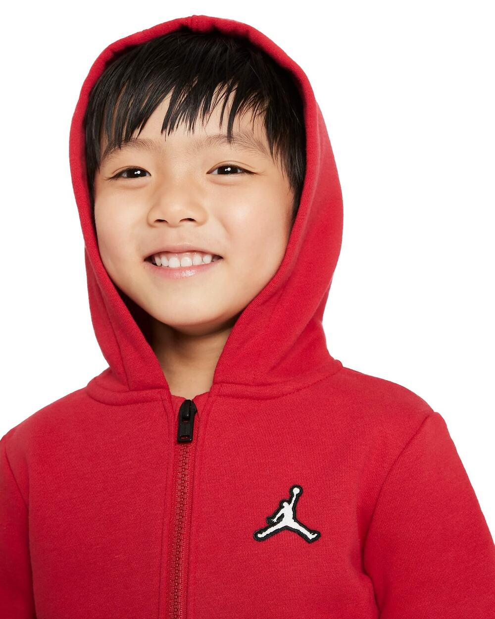 Jordan Toddler Boys' Red Fleece Full Zip Hoodie - 3T